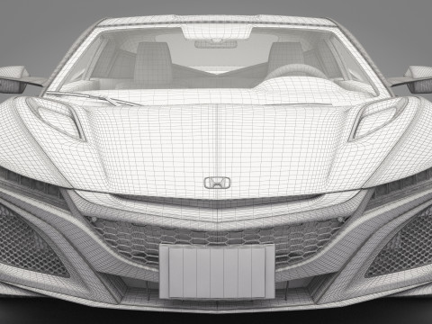 Honda NSX 3Dモデル