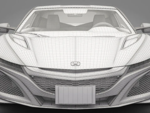 Honda NSX 3D Model