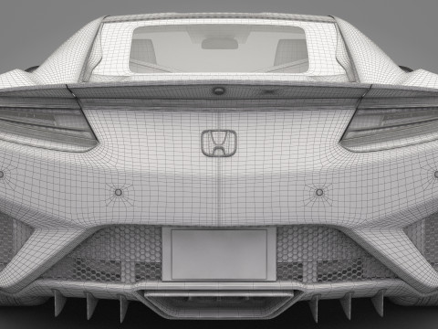 Honda NSX 3Dモデル