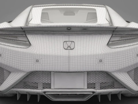 Honda NSX 3D Model