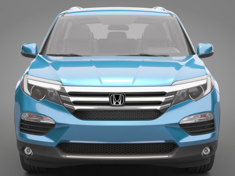 Generic Honda Crossover 3D 模型