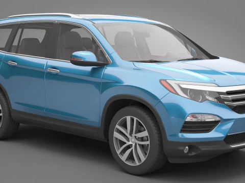 Generic Honda Crossover 3D Model