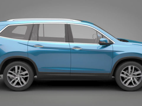 Generic Honda Crossover 3D Model