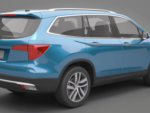 Generic Honda Crossover 3D Model