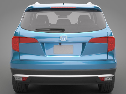 Generic Honda Crossover 3D 模型