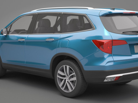 Generic Honda Crossover 3D 模型