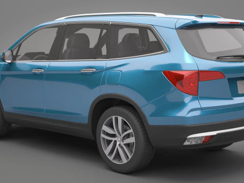 Generic Honda Crossover 3D Model