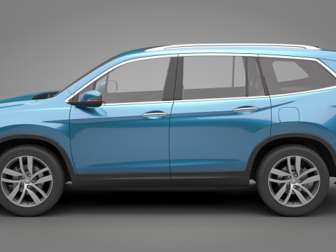 Generic Honda Crossover 3D 模型