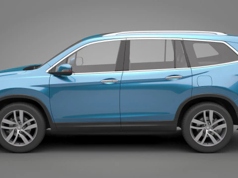 Generic Honda Crossover 3D Model