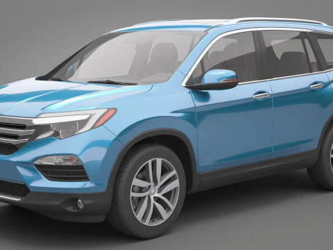 Generic Honda Crossover 3D Model