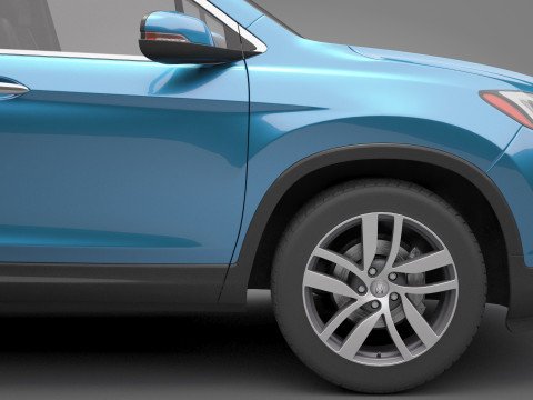 Generic Honda Crossover 3D 模型