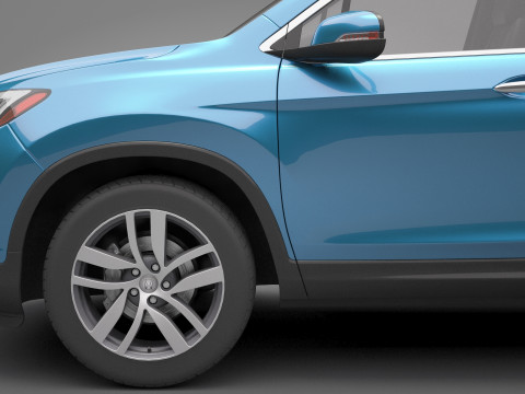 Generic Honda Crossover 3D 模型