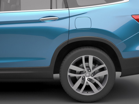 Generic Honda Crossover 3D 模型
