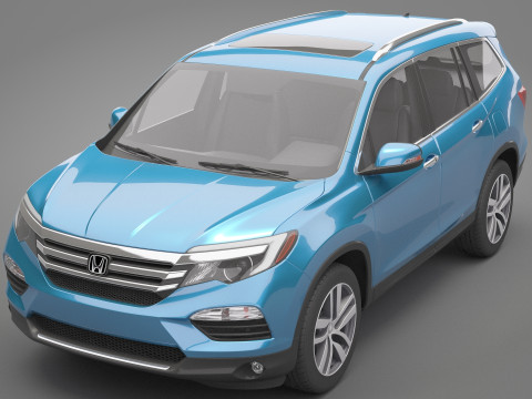 Generic Honda Crossover 3D 模型