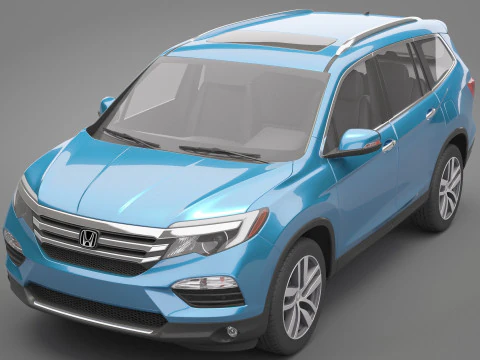 Generic Honda Crossover 3D Model