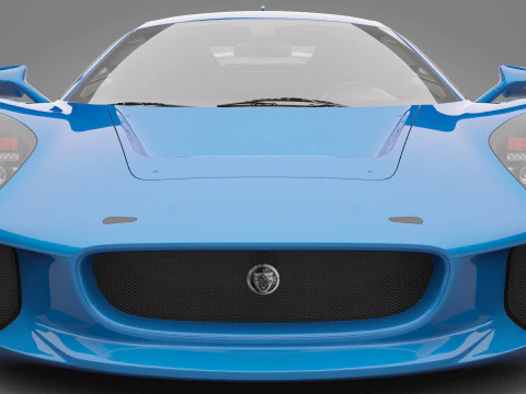 Jaguar C-X75 3D Model