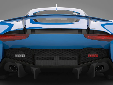 Jaguar C-X75 3D Model