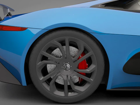 Jaguar C-X75 3D Model