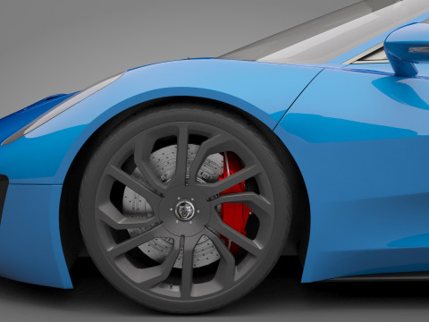 Jaguar C-X75 3D 模型
