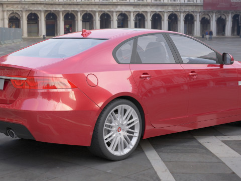 Jaguar XF Modelo 3D
