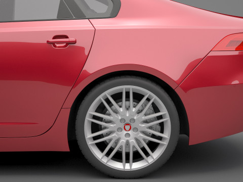 Jaguar XF Modelo 3D