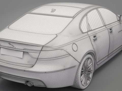 Jaguar XF Modelo 3D