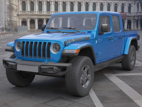 Jeep Gladiator Rubicon 3D Модель