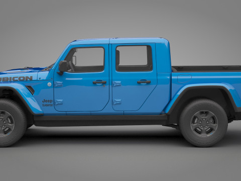 Jeep Gladiator Rubicon Model 3D