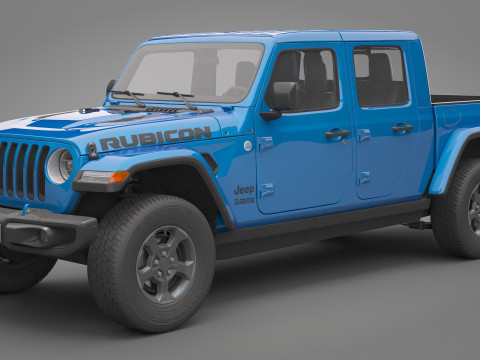 Jeep Gladiator Rubicon Model 3D