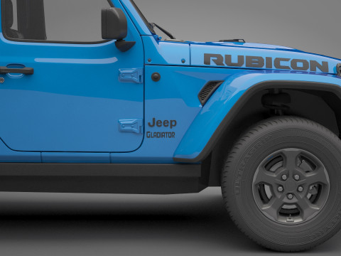 Jeep Gladiator Rubicon Model 3D