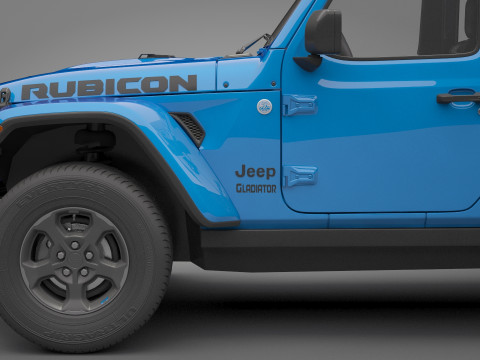Jeep Gladiator Rubicon Model 3D
