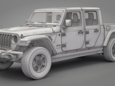 Jeep Gladiator Rubicon Model 3D