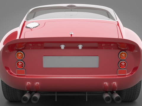 Generic Old Car 05 3D मॉडल