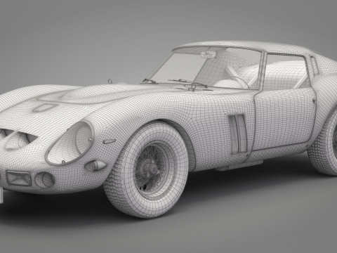 Generic Old Car 05 3D मॉडल