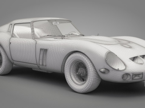 Generic Old Car 05 3D मॉडल