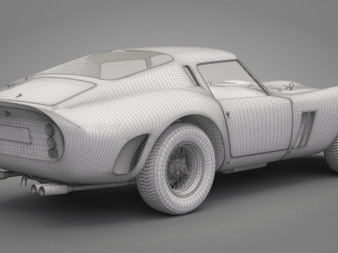 Generic Old Car 05 3D मॉडल