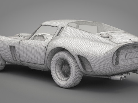 Generic Old Car 05 3D मॉडल
