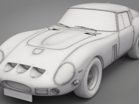 Generic Old Car 05 3D मॉडल