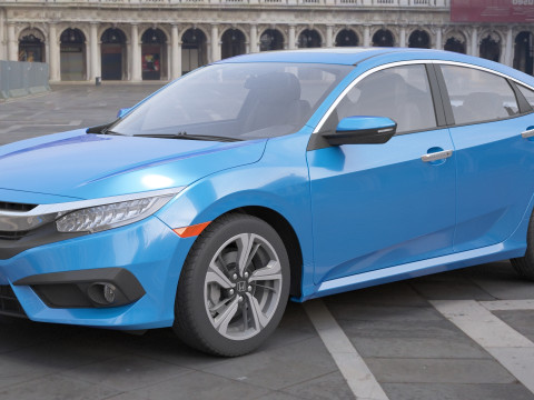 Honda Civic Sedan Modèle 3D