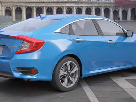 Honda Civic Sedan Modèle 3D