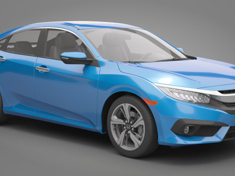 Honda Civic Sedan Modèle 3D