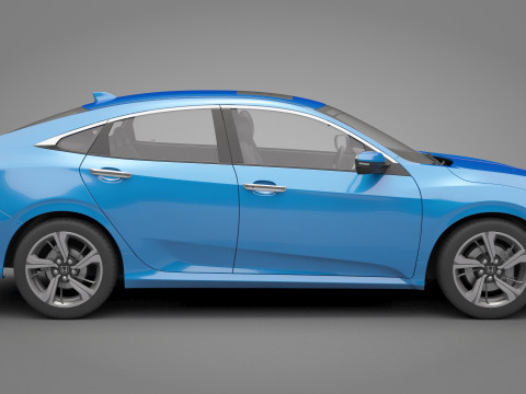 Honda Civic Sedan Modèle 3D