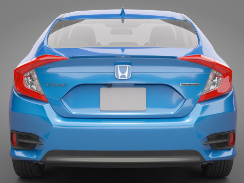 Honda Civic Sedan Modèle 3D