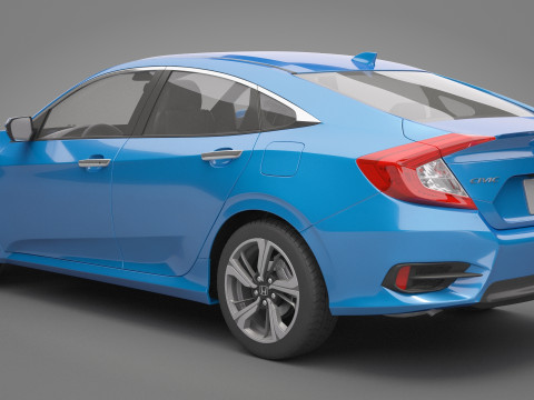 Honda Civic Sedan Modèle 3D