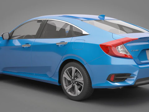 Honda Civic Sedan 3D Model