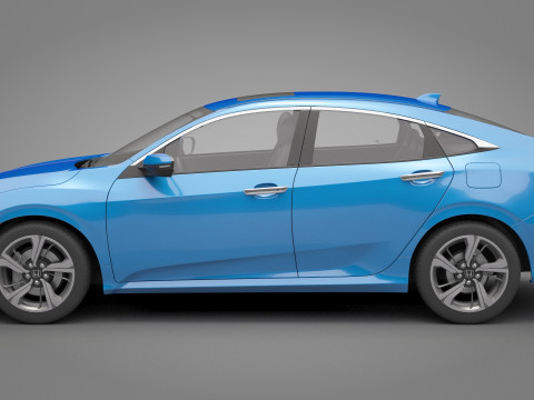Honda Civic Sedan Modèle 3D