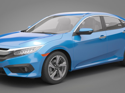 Honda Civic Sedan Modèle 3D