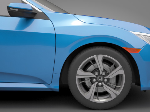 Honda Civic Sedan Modèle 3D