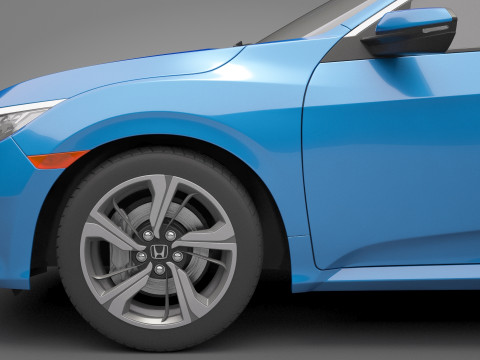 Honda Civic Sedan Modèle 3D