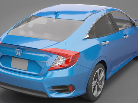 Honda Civic Sedan 3D Model